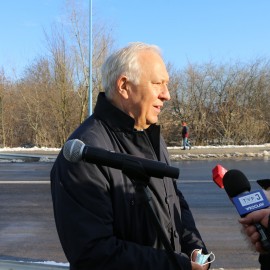powiększ zdjęcie: Przebudowa mostu na ul. Leszczyńskiej zakończona. Już nim jeździmy