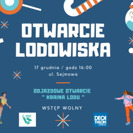 powiększ zdjęcie: Gorąca czekolada, Mikołaj i zabawy. Wpadnij 17 grudnia na otwarcie lodowiska