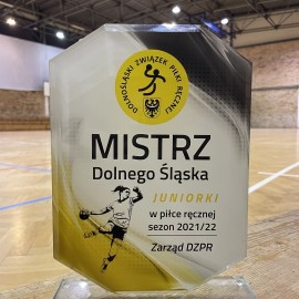 powiększ zdjęcie: Juniorki EUCO-UKS Dziewiątka Legnica najlepsze na Dolnym Śląsku. Gratulujemy