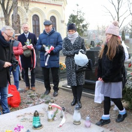 powiększ zdjęcie: Tradycyjnie już uczciliśmy pamięć bohaterów Powstania Wielkopolskiego