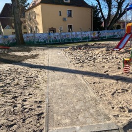 powiększ zdjęcie: LBO. Powstaje kompleks sportowo-rekreacyjny na ul. Kubusia Puchatka