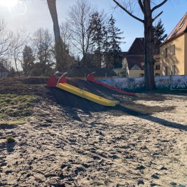 powiększ zdjęcie: LBO. Powstaje kompleks sportowo-rekreacyjny na ul. Kubusia Puchatka
