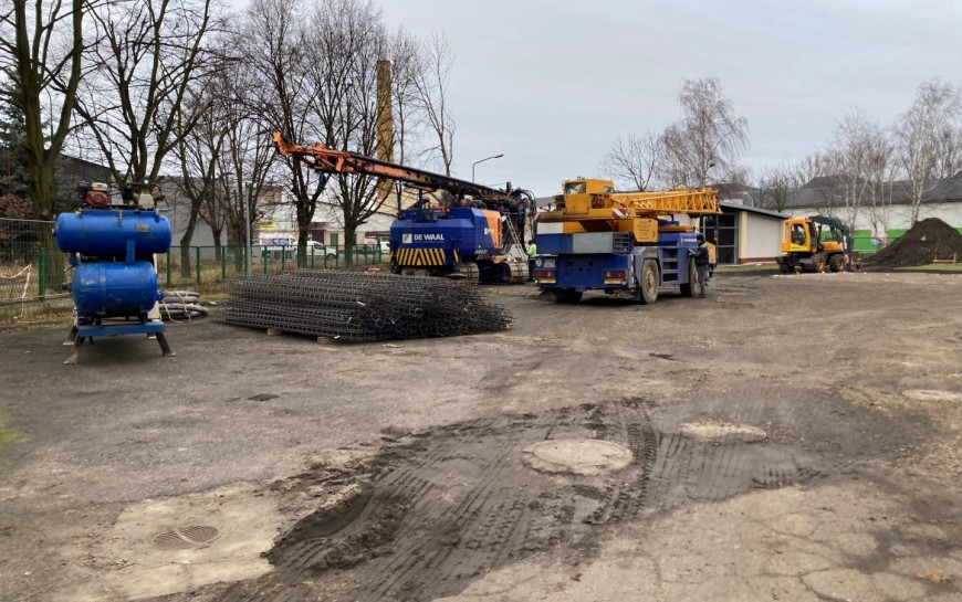 Na budowie Domu Opieki nad Matką i Dzieckiem ruszają ważne roboty