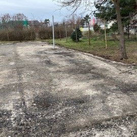 powiększ zdjęcie: LBO. Wznowiono prace na budowie pumptracku przy ul. Bydgoskiej