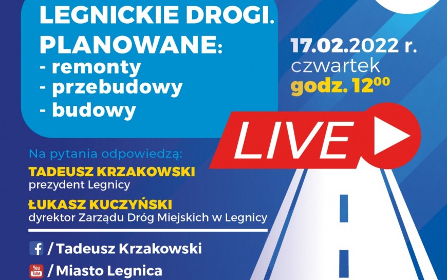 Porozmawiaj z nami o legnickich drogach