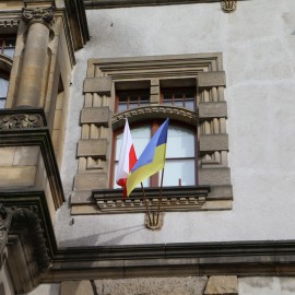 powiększ zdjęcie: Jesteśmy solidarni z Ukrainą