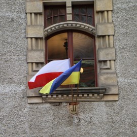powiększ zdjęcie: Jesteśmy solidarni z Ukrainą