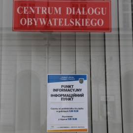 powiększ zdjęcie: Pomoc dla osób z Ukrainy. Otworzyliśmy punkt informacyjny