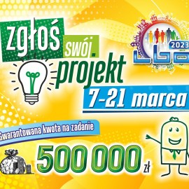 powiększ zdjęcie: Złóż projekt i zmieniaj otoczenie. Masz czas do 21 marca