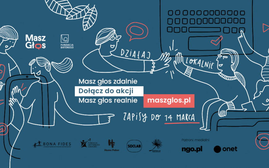 Masz pomysł na realizację ciekawych inicjatyw? Ruszyły zapisy do akcji Masz Głos