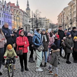 powiększ zdjęcie: Z wielkim sercem zagraliśmy dla Ukrainy. Jesteśmy z nimi solidarni