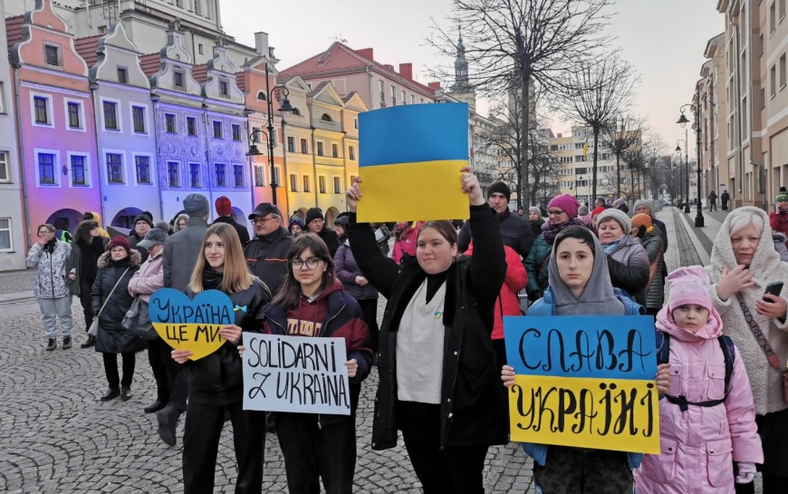 Z wielkim sercem zagraliśmy dla Ukrainy. Jesteśmy z nimi solidarni