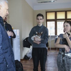 Miasto i mieszkańcy zapewniają uchodźcom dach nad głową