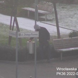 Monitoring miejski pomógł w zatrzymaniu złodziei koszy na śmieci