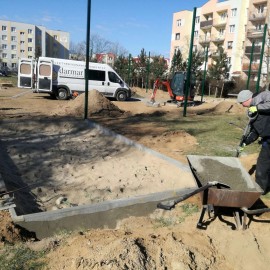 powiększ zdjęcie: LBO 2021. Powstaje park sportowy Arena Piekary