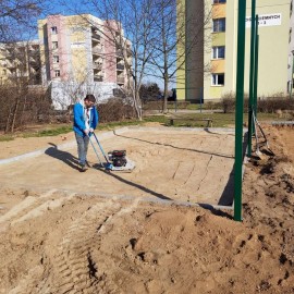powiększ zdjęcie: LBO 2021. Powstaje park sportowy Arena Piekary