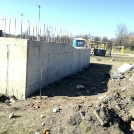 powiększ zdjęcie: LBO. Trwają prace przy rozbudowie skateparku przy ul. Cynkowej