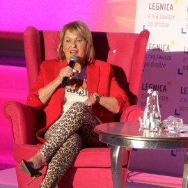 Ewa Kasprzyk skradła serca legniczanek