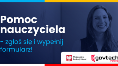 Pomoc nauczyciela. Zgłoś się i wypełnij formularz