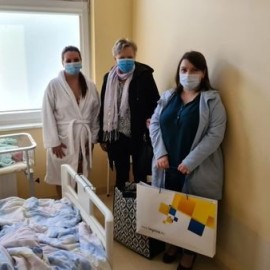powiększ zdjęcie: Dwoje dzieci przyszło na świat w Legnicy. Mamy uciekły przed wojną