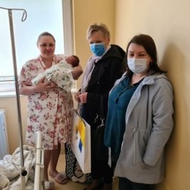 Dwoje dzieci przyszło na świat w Legnicy. Mamy uciekły przed wojną