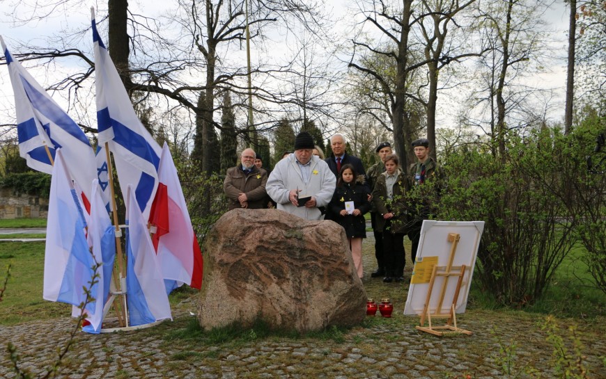 Uczciliśmy pamięć powstania w getcie warszawskim