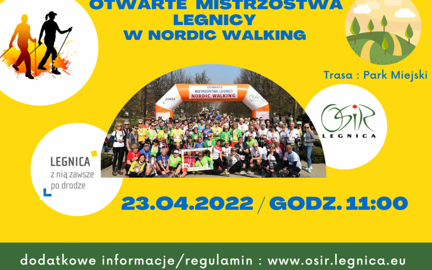 W sobotę mistrzostwa Legnicy w nordic walking. Są jeszcze wolne miejsca