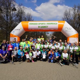 Mistrzostwa Legnicy w Nordic Walking. Kto doszedł najszybciej?