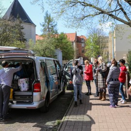 Uchodźcy z Ukrainy wyjechali z naszego miasta do Miśni