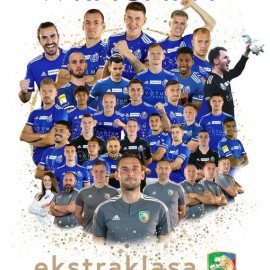 Miedź Legnica w ekstraklasie. Gratulujemy awansu i życzymy kolejnych sukcesów
