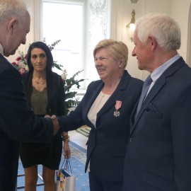 powiększ zdjęcie: Piękny jubileusz miłości i szacunku. 18 małżeństw świętowało Złote Gody