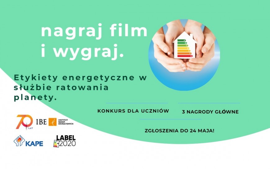 Konkurs „Etykiety energetyczne w służbie ratowania planety”. Wygraj nagrodę