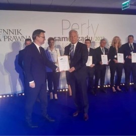 Kolejny sukces Legnicy w prestiżowym rankingu Perły Samorządu