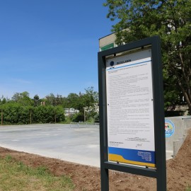 powiększ zdjęcie: LBO. Powstał pumptrack przy ul. Bydgoskiej. Wcześniej boisko i plac zabaw
