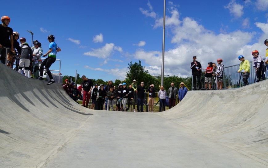 LBO. Minirampa na skateparku w Parku Bielańskim już gotowa