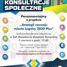 powiększ zdjęcie: Strategia rozwoju miasta Legnicy 2030 Plus. Weź udział w konsultacjach