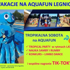 powiększ zdjęcie: W niedzielę roczek AquaFun-u!