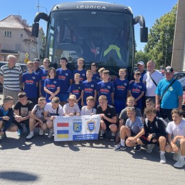 powiększ zdjęcie: Wyjechali na turniej do Blanska