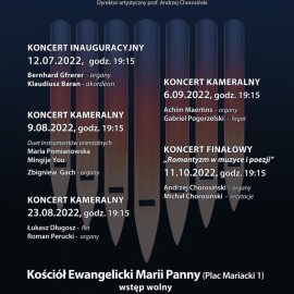 powiększ zdjęcie: Legnickie Wieczory Organowe. Zapraszamy we wtorek na koncert inauguracyjny