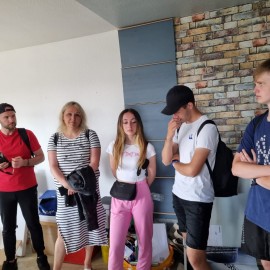 powiększ zdjęcie: Grupa legnickich uczniów wróciła z naszego partnerskiego miasta Wuppertal