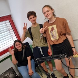 powiększ zdjęcie: Grupa legnickich uczniów wróciła z naszego partnerskiego miasta Wuppertal