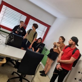 powiększ zdjęcie: Grupa legnickich uczniów wróciła z naszego partnerskiego miasta Wuppertal