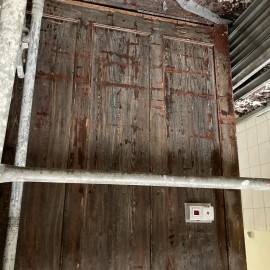 powiększ zdjęcie: Kolejny etap renowacji kaplicy cmentarnej. Zobacz jak przebiegają prace