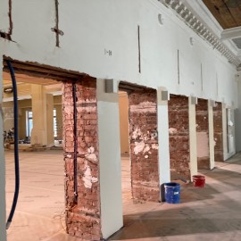 powiększ zdjęcie: Powstaje Centrum Witelona. Prace są bardzo zaawansowane