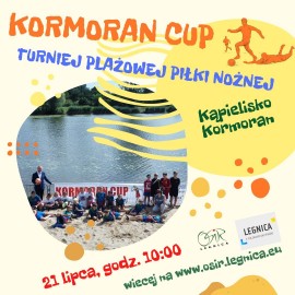 powiększ zdjęcie: Kormoran Cup 2022. Zagraj na turnieju piłki plażowej