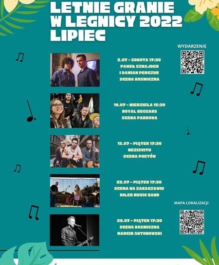 Letnie granie już w piątek na Koperniku. W tonacji blues – rocka
