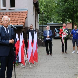 powiększ zdjęcie: Uczciliśmy 78 rocznicę Powstania Warszawskiego