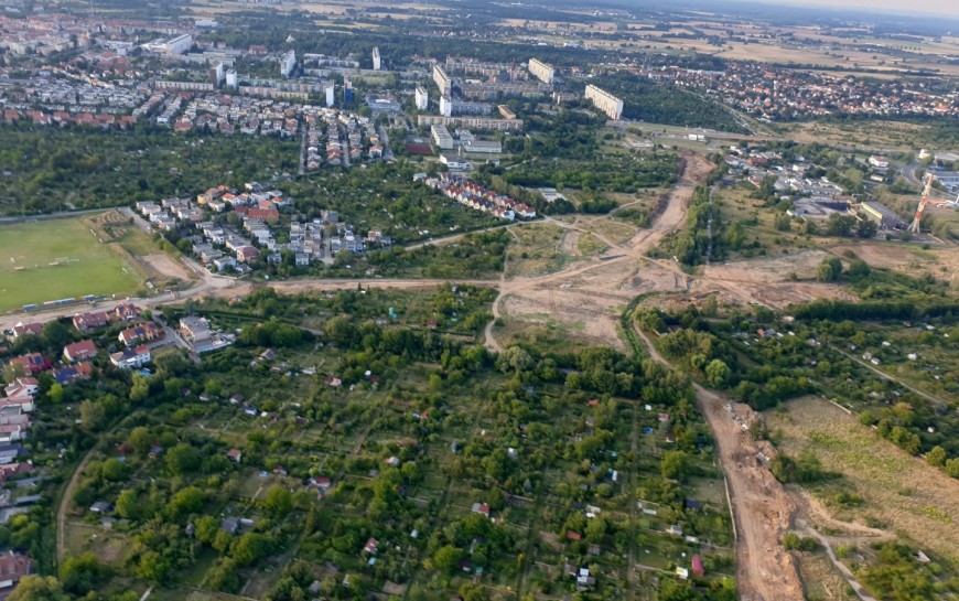 III etap zbiorczej drogi południowej. Zobacz jak przebiegają prace