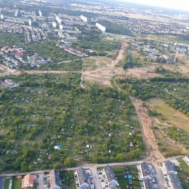 powiększ zdjęcie: III etap zbiorczej drogi południowej. Zobacz jak przebiegają prace