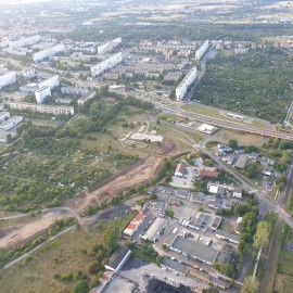 powiększ zdjęcie: III etap zbiorczej drogi południowej. Zobacz jak przebiegają prace